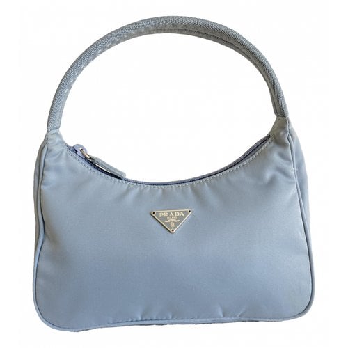 Pre-owned Prada Re-edition 2000 Handbag In Blue