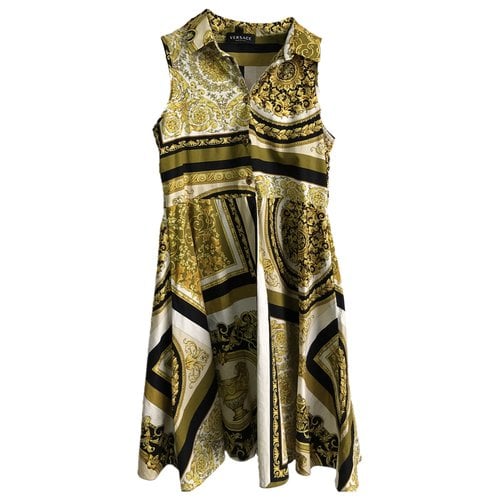Pre-owned Versace Mid-length Dress In Other
