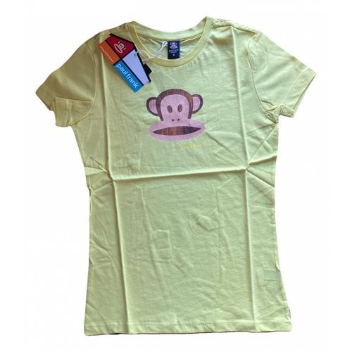 Pre-owned Paul Frank T-shirt In Yellow