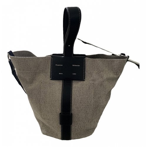 Pre-owned Proenza Schouler Handbag In Grey