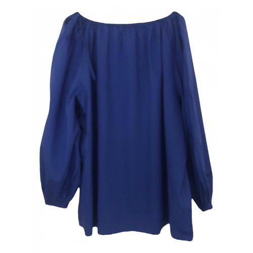 Pre-owned Escada Blouse In Blue