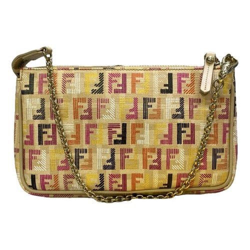 Pre-owned Fendi Cloth Handbag In Multicolour