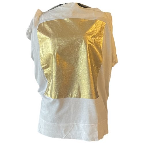 Pre-owned Vivienne Westwood Anglomania T-shirt In Gold