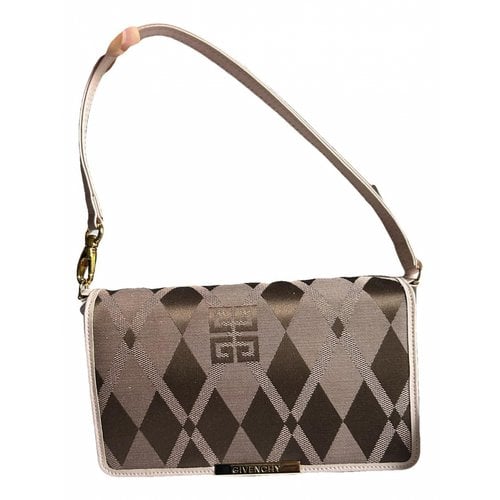 Pre-owned Givenchy Cloth Clutch Bag In Brown