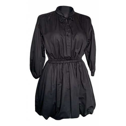 Pre-owned 12 Storeez Mini Dress In Black