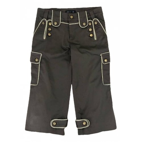 Pre-owned Dolce & Gabbana Trousers In Brown