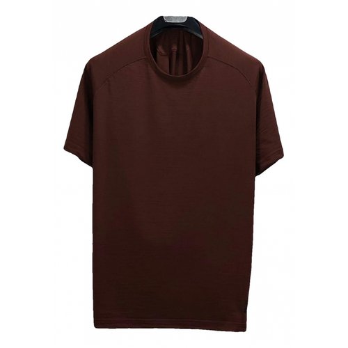 Pre-owned Z Zegna T-shirt In Brown