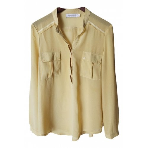 Pre-owned Carven Blouse In Yellow