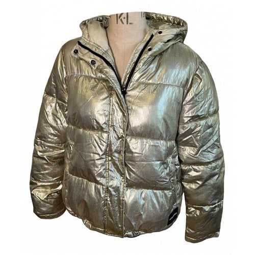 Pre-owned Calvin Klein Jacket In Gold