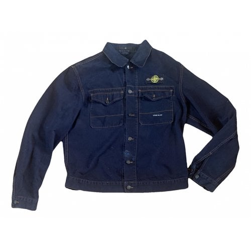 Pre-owned Stone Island Jacket In Navy