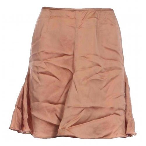 Pre-owned Stella Mccartney Mini Skirt In Beige