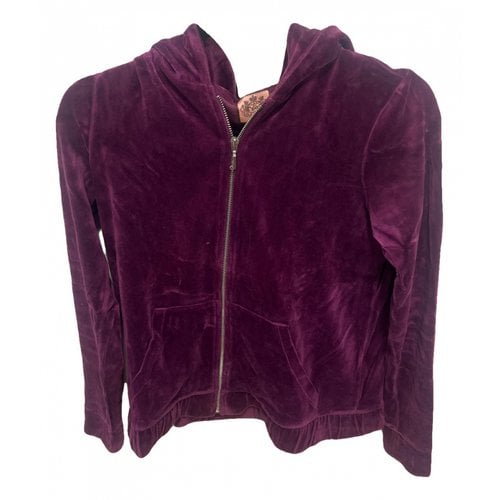 Pre-owned Juicy Couture Jacket In Purple