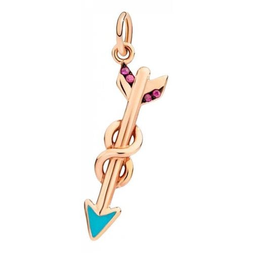 Pre-owned Dodo Pink Gold Pendant