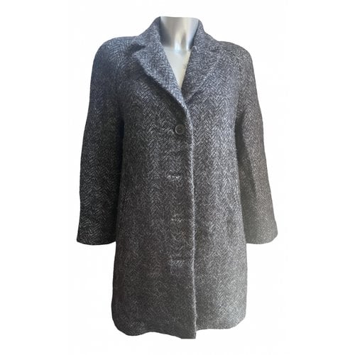 Pre-owned Isabel Marant Étoile Wool Coat In Anthracite