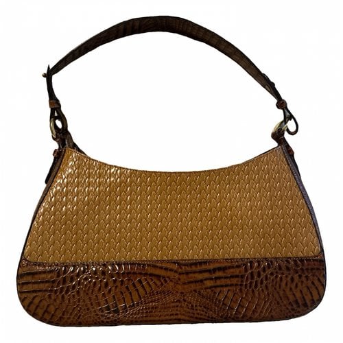 Pre-owned Brahmin Leather Handbag In Brown