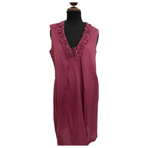 Pre-owned L'autre Chose Mid-length Dress In Burgundy