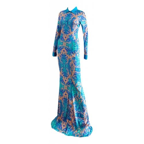 Pre-owned La Perla Silk Maxi Dress In Multicolour