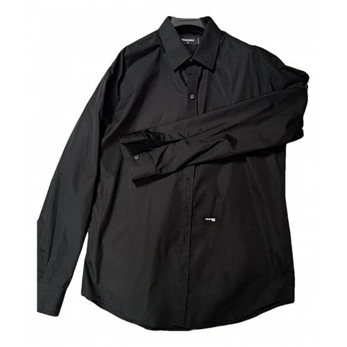 Pre-owned Dsquared2 Shirt In Black