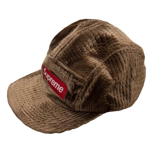Pre-owned Supreme Wool Hat In Brown