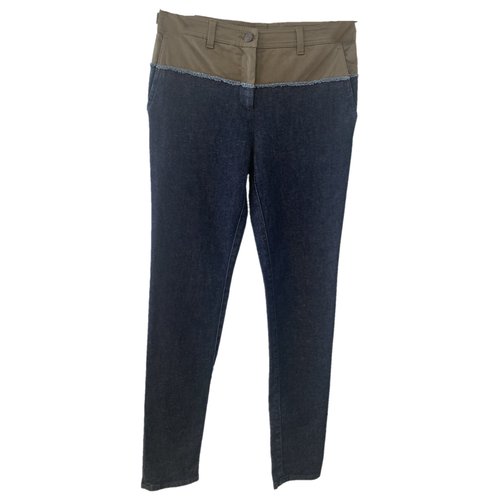 Pre-owned N°21 Straight Jeans In Blue