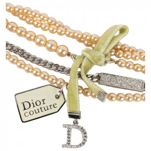 Pre-owned Dior Bracelet In Beige