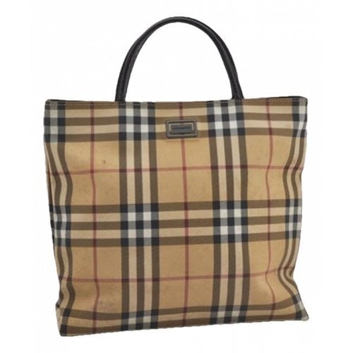 Pre-owned Burberry Tote In Beige