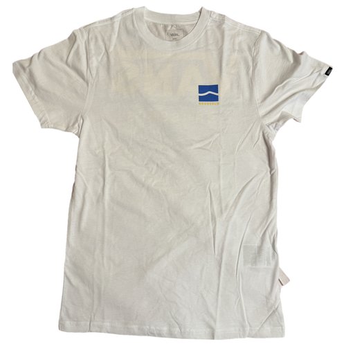Pre-owned Vans T-shirt In White