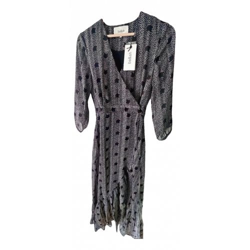 Pre-owned Ba&sh Spring Summer 2019 Maxi Dress In Grey