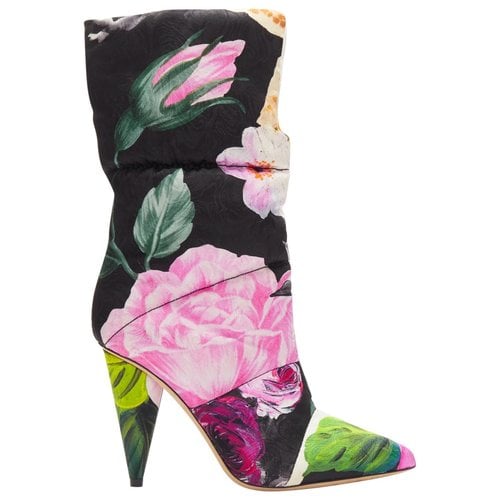 Pre-owned Jimmy Choo Cloth Boots In Multicolour