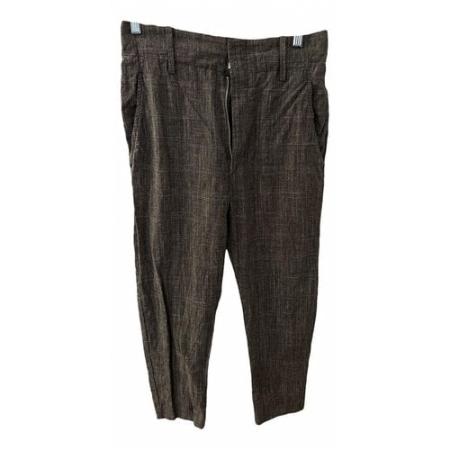 Pre-owned Isabel Marant Étoile Trousers In Grey