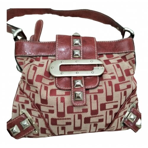 Pre-owned Guess Cloth Handbag In Red