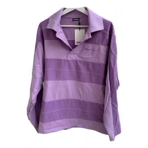 Pre-owned Jacquemus Polo Shirt In Purple