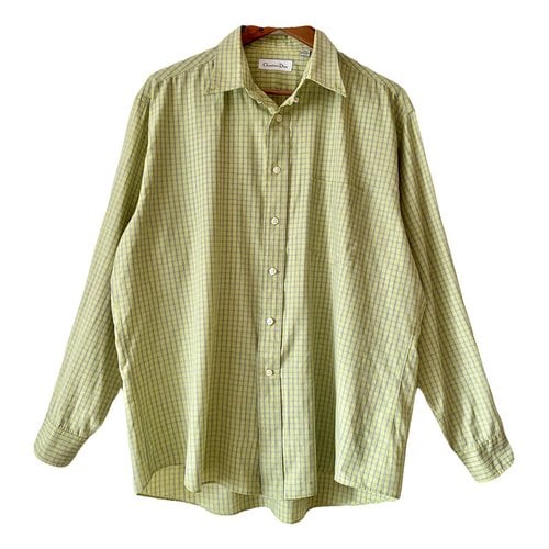 Pre-owned Dior Shirt In Green
