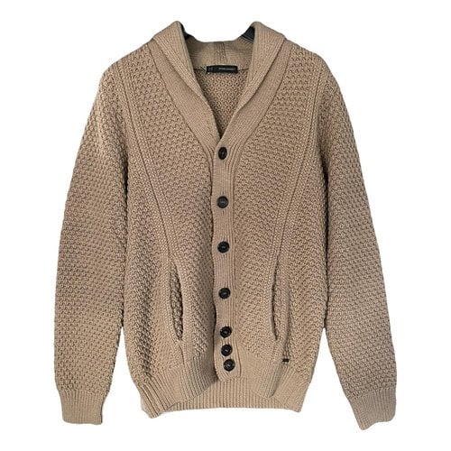 Pre-owned Dsquared2 Wool Pull In Beige