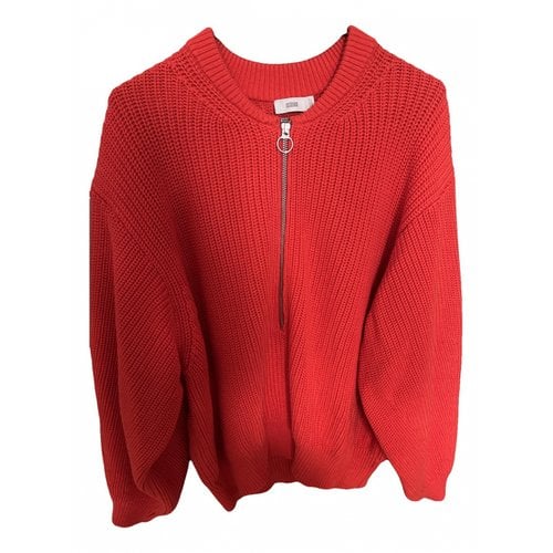 Pre-owned Closed Cardigan In Red