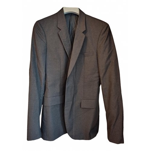 Pre-owned Jil Sander Wool Suit In Grey