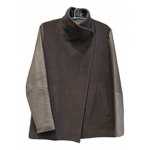 Pre-owned Theory Wool Blazer In Black