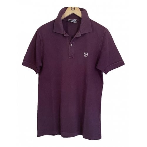 Pre-owned Sergio Tacchini Polo Shirt In Purple