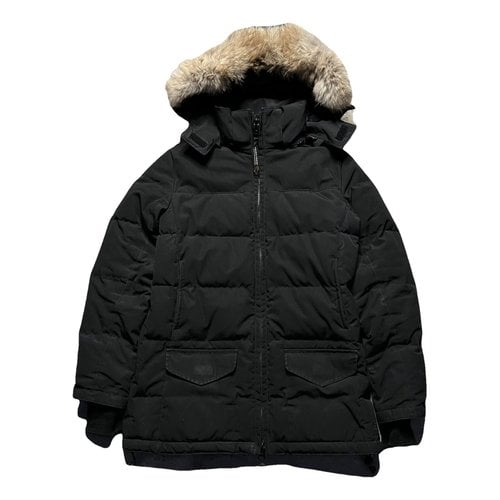 Pre-owned Canada Goose Parka In Black