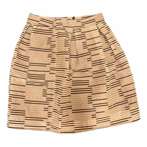 Pre-owned Max & Co Mid-length Skirt In Metallic