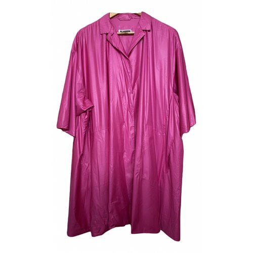 Pre-owned Jil Sander Coat In Pink