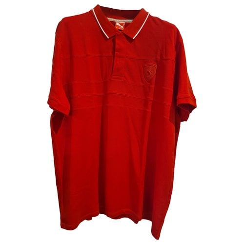 Pre-owned Ferrari Polo Shirt In Red