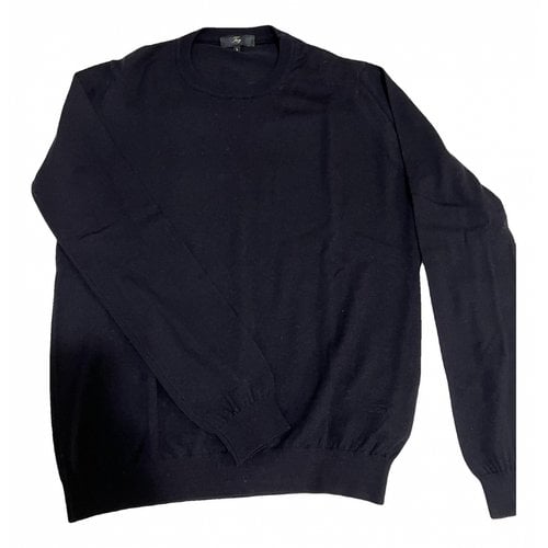 Pre-owned Fay Wool Jumper In Blue