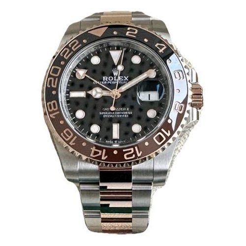 Pre-owned Rolex Gmt Master Pink Gold Watch