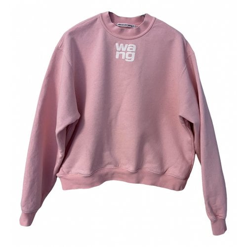 Pre-owned Alexander Wang Sweatshirt In Pink