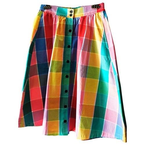Pre-owned Lazy Oaf Mid-length Skirt In Multicolour