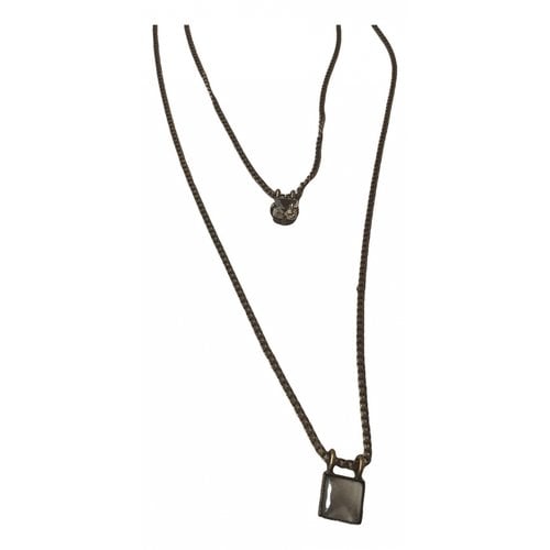 Pre-owned Isabel Marant Necklace In Grey