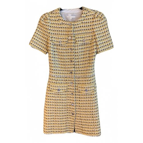Pre-owned Maje Mid-length Dress In Yellow