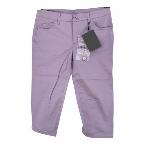 Pre-owned Mcq By Alexander Mcqueen Trousers In Purple