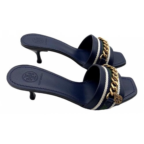 Pre-owned Tory Burch Leather Heels In Other